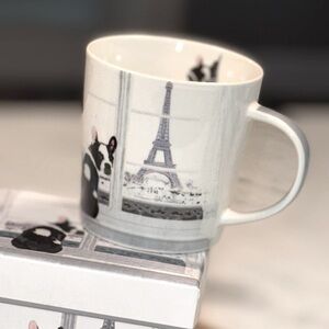 French Bulldog / Boston Terrier Paperproducts Design Remi a' Paris Mug and Box